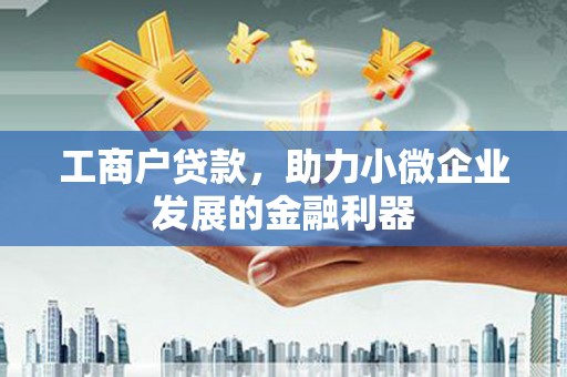疏附工商户贷款，助力小微企业发展的金融利器