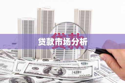 疏附贷款市场分析