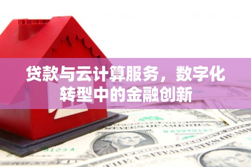疏附贷款与云计算服务，数字化转型中的金融创新