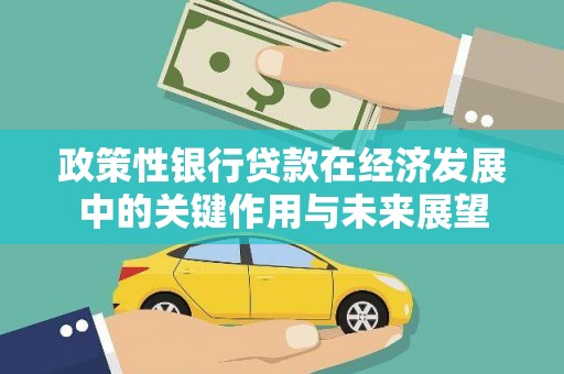 疏附政策性银行贷款在经济发展中的关键作用与未来展望