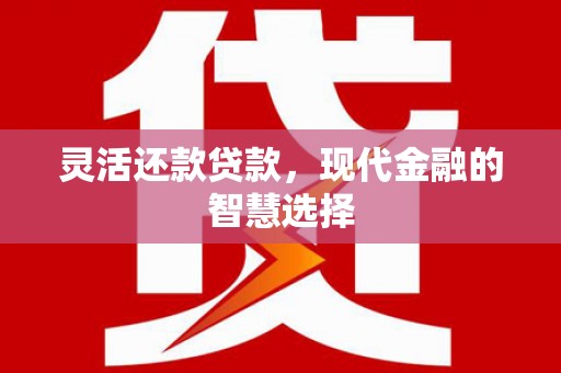 疏附灵活还款贷款，现代金融的智慧选择