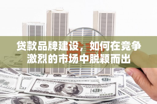 疏附贷款品牌建设，如何在竞争激烈的市场中脱颖而出