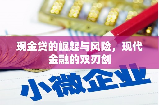 疏附现金贷的崛起与风险，现代金融的双刃剑