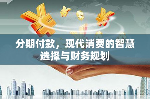 疏附分期付款，现代消费的智慧选择与财务规划