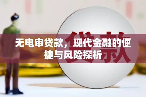 疏附无电审贷款，现代金融的便捷与风险探析