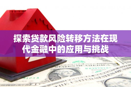 疏附探索贷款风险转移方法在现代金融中的应用与挑战