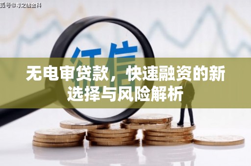 疏附无电审贷款，快速融资的新选择与风险解析