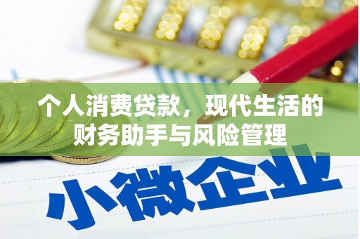 疏附个人消费贷款，现代生活的财务助手与风险管理