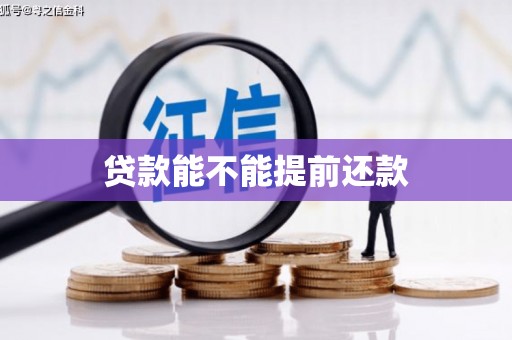 疏附贷款能不能提前还款