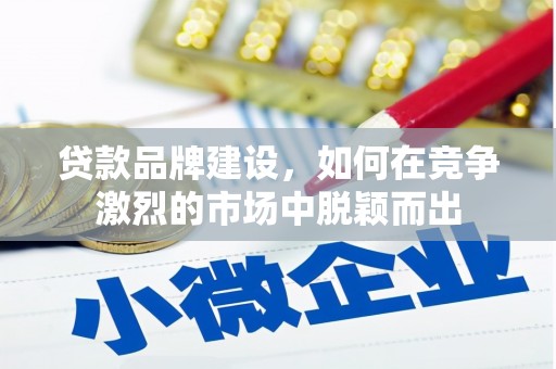 疏附贷款品牌建设，如何在竞争激烈的市场中脱颖而出