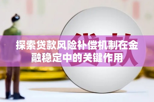 疏附探索贷款风险补偿机制在金融稳定中的关键作用