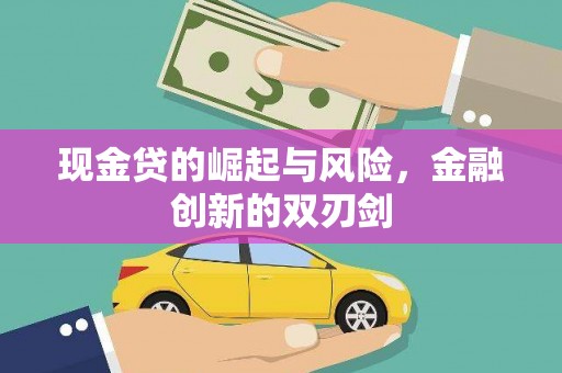 疏附现金贷的崛起与风险，金融创新的双刃剑