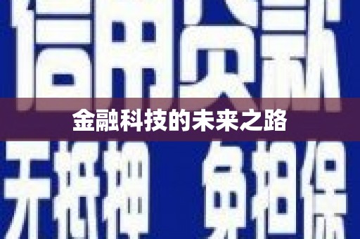 疏附金融科技的未来之路