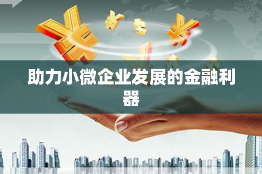 疏附助力小微企业发展的金融利器