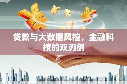 疏附贷款与大数据风控，金融科技的双刃剑