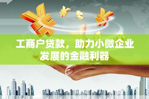 疏附工商户贷款，助力小微企业发展的金融利器