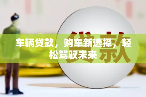 疏附车辆贷款，购车新选择，轻松驾驭未来