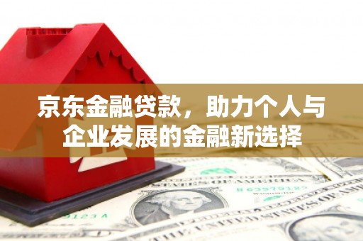 疏附京东金融贷款，助力个人与企业发展的金融新选择