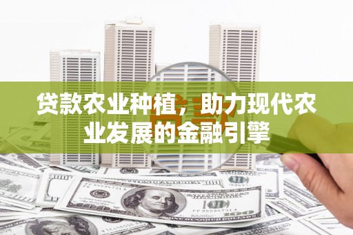 疏附贷款农业种植，助力现代农业发展的金融引擎