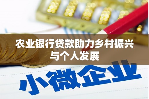 疏附农业银行贷款助力乡村振兴与个人发展