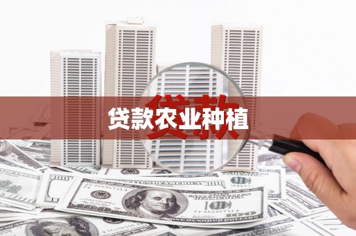 疏附贷款农业种植