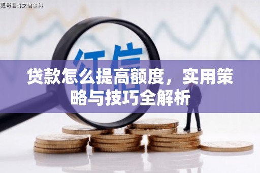 疏附贷款怎么提高额度，实用策略与技巧全解析