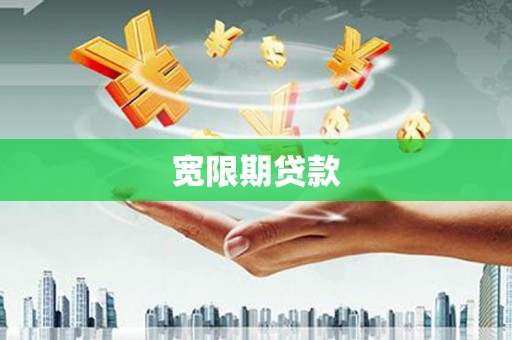 疏附宽限期贷款