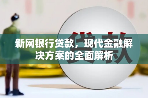 疏附新网银行贷款，现代金融解决方案的全面解析