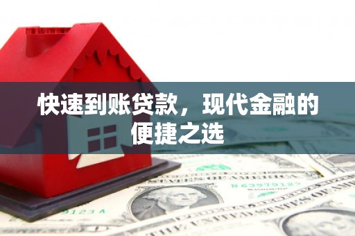 疏附快速到账贷款，现代金融的便捷之选