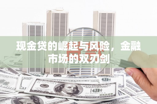 疏附现金贷的崛起与风险，金融市场的双刃剑