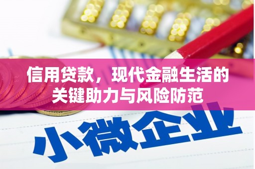 疏附信用贷款，现代金融生活的关键助力与风险防范