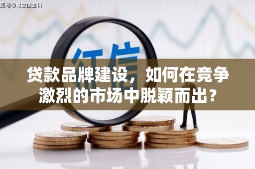 疏附贷款品牌建设，如何在竞争激烈的市场中脱颖而出？