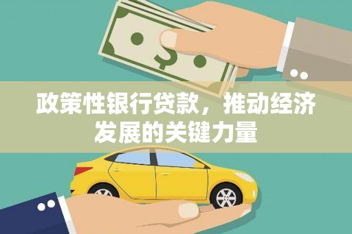 疏附政策性银行贷款，推动经济发展的关键力量