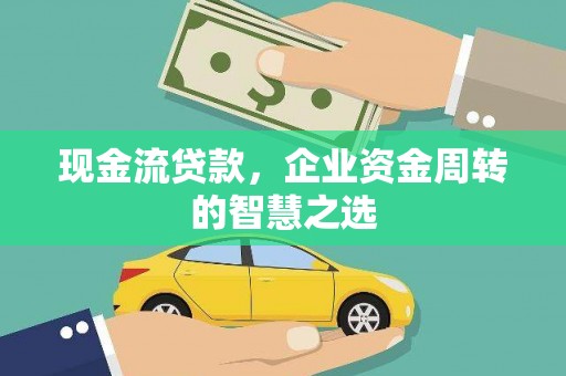 疏附现金流贷款，企业资金周转的智慧之选