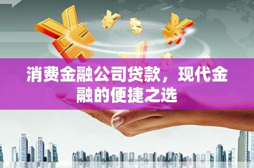 疏附消费金融公司贷款，现代金融的便捷之选