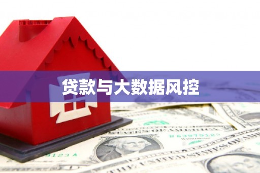 疏附贷款与大数据风控