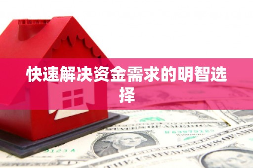 疏附快速解决资金需求的明智选择