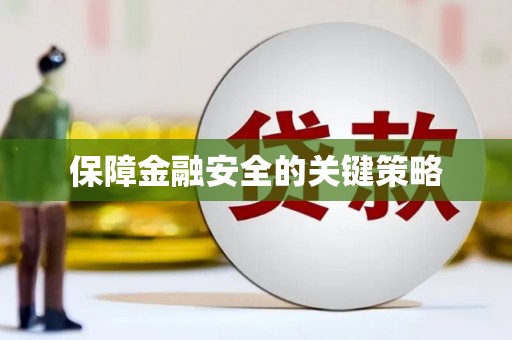 疏附保障金融安全的关键策略