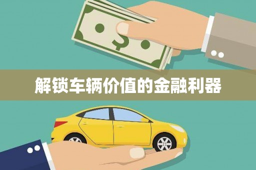 疏附解锁车辆价值的金融利器