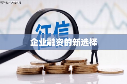 疏附企业融资的新选择