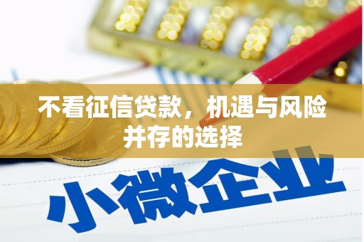 疏附不看征信贷款，机遇与风险并存的选择